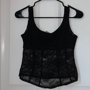 Arianne Lace Floral Tank Top